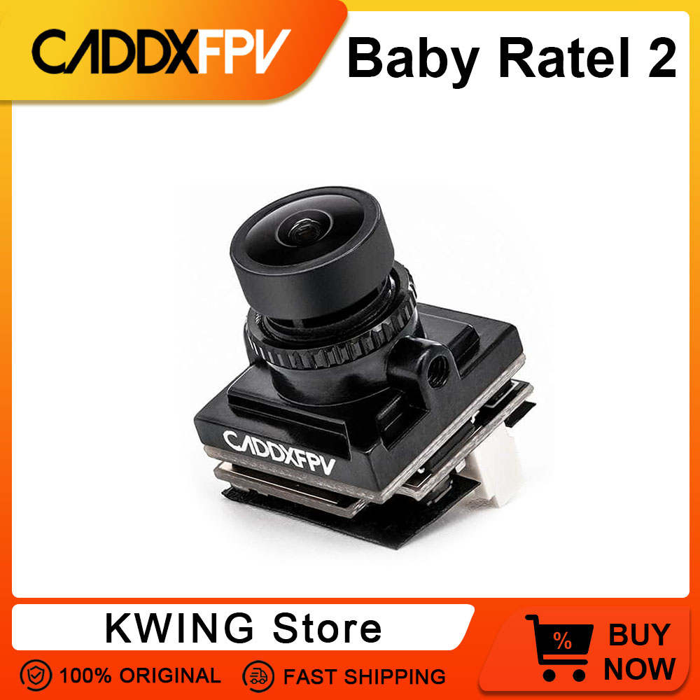 Drone With Rc Controller - CADDX Baby Ratel 2 Nano Camera