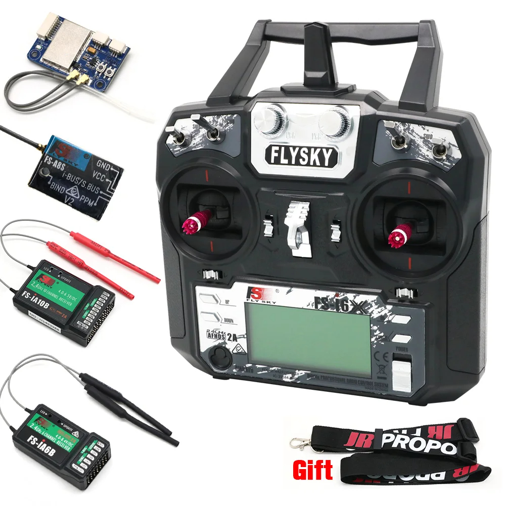 Drone Rc Receiver And Transmitter - Original Flysky FS-i6X 10CH 2.4GHz AFHDS