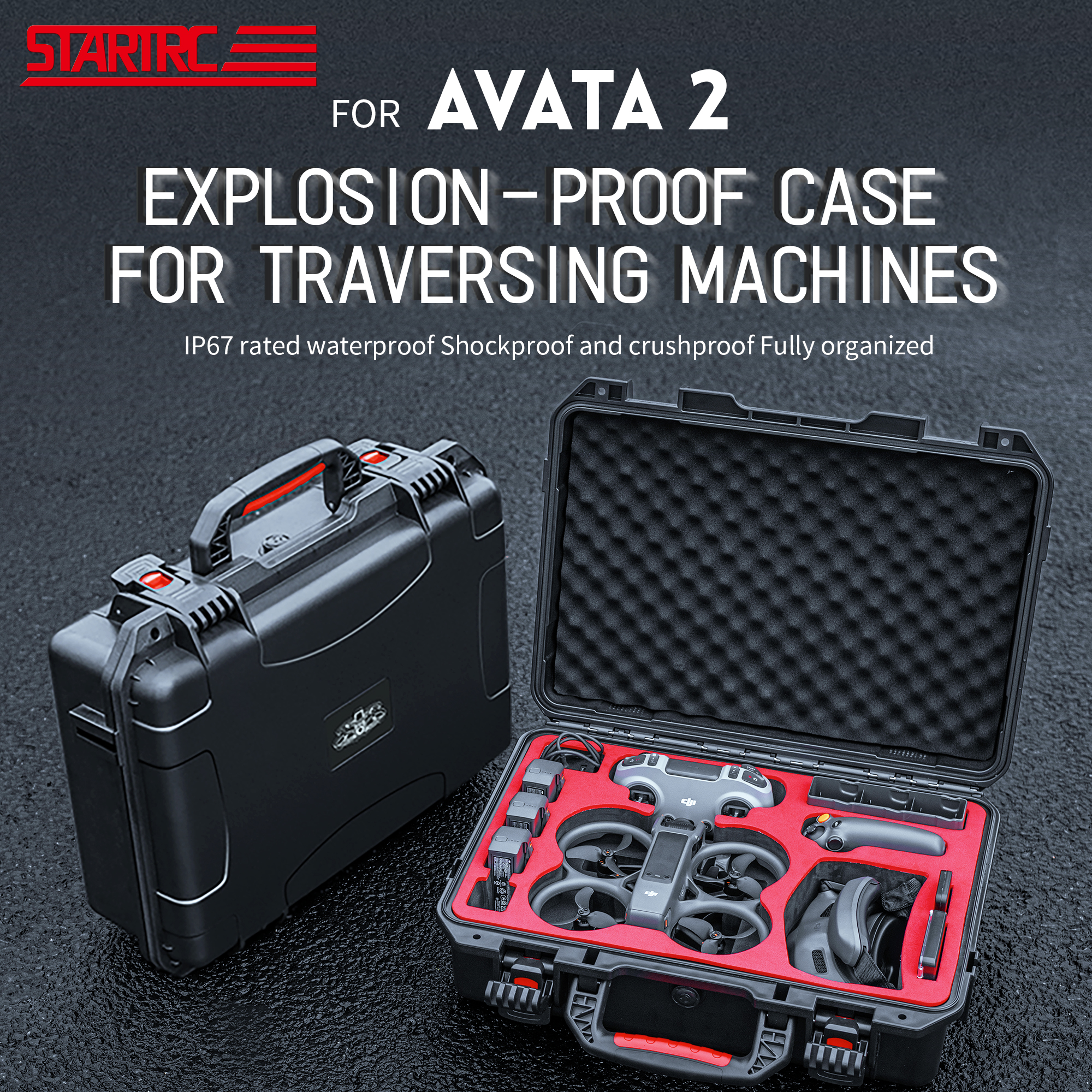 Drone Motion Rc - Case For DJI Avata 2 Fly