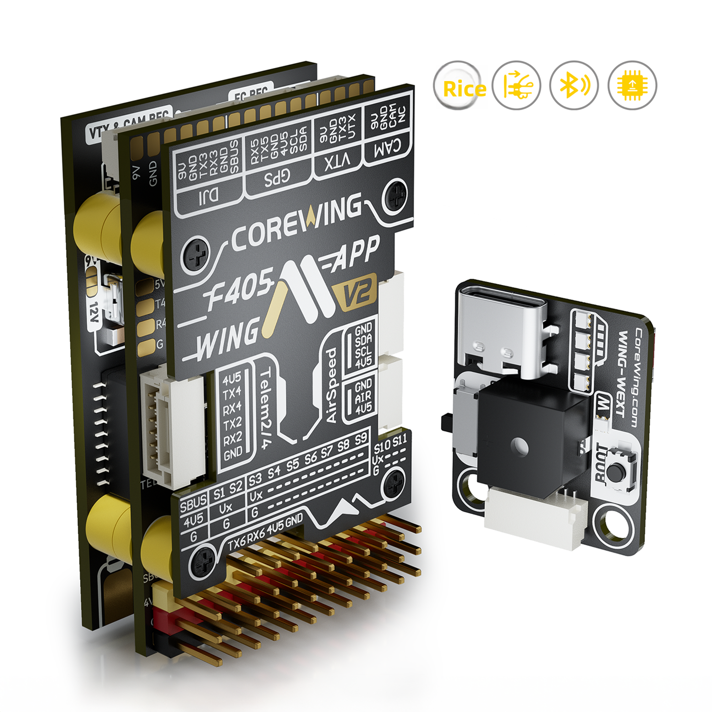 Flight Controller - CSKY SpeedyBee F405 WING MINI Fixed