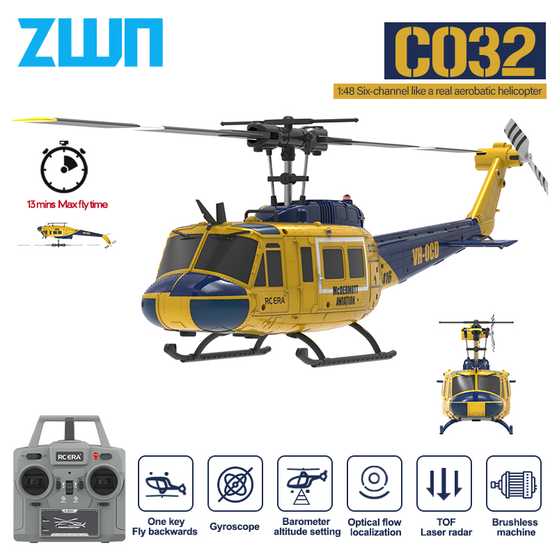 Drone Rc Bolide - C032 RC Helicopter 2.4G 6-Aixs Gyroscope