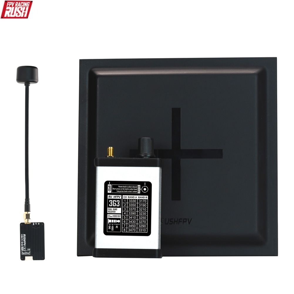 Drone Rc Receiver And Transmitter - RUSHFPV 3.3G 2W VTX Transmitter FPV