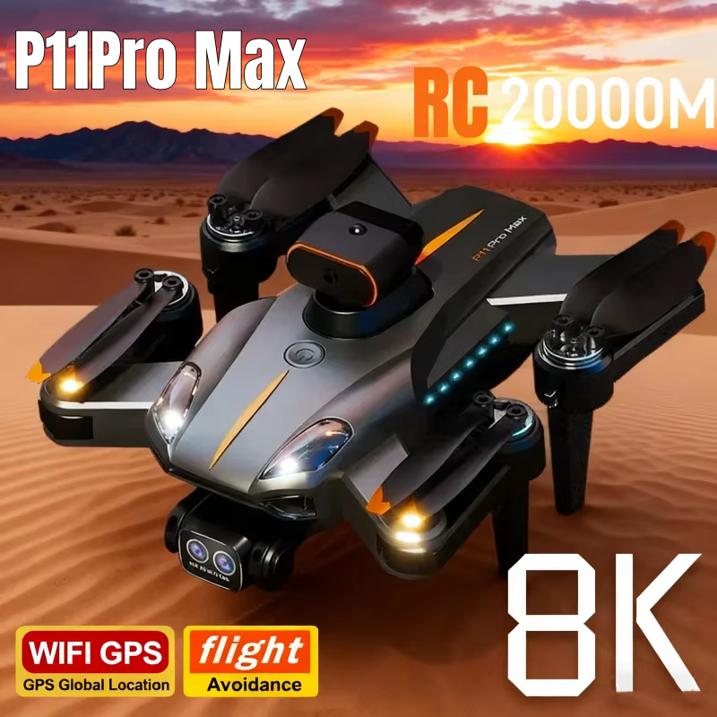Drone Rc Gt50 - P11 Max GPS Drone 8K HD