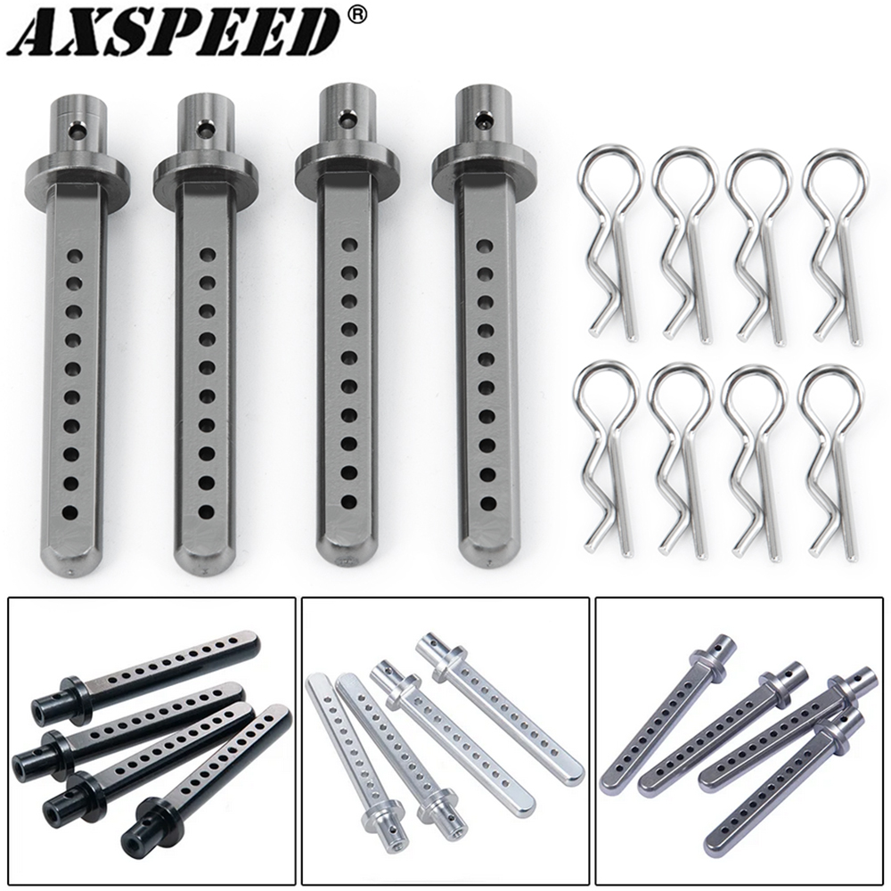 Rc Suspension Arm - AXSPEED 4Pcs Metal RC Car Shell