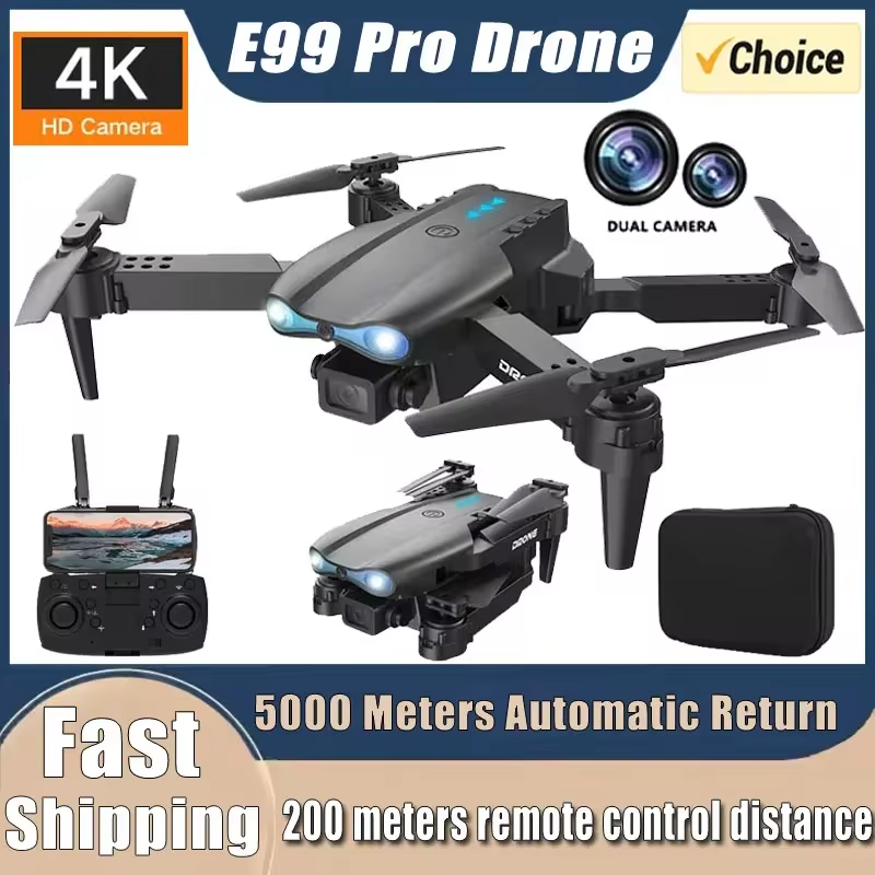 Drone Rc Foldable - New E99Pro RC Drone 4K Professional