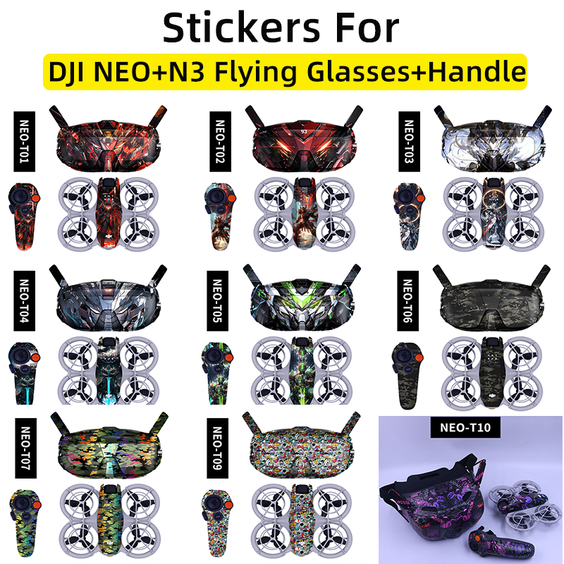 For DJI NEO Drone Body Sticker – обзор и цена Drone Motion Rc