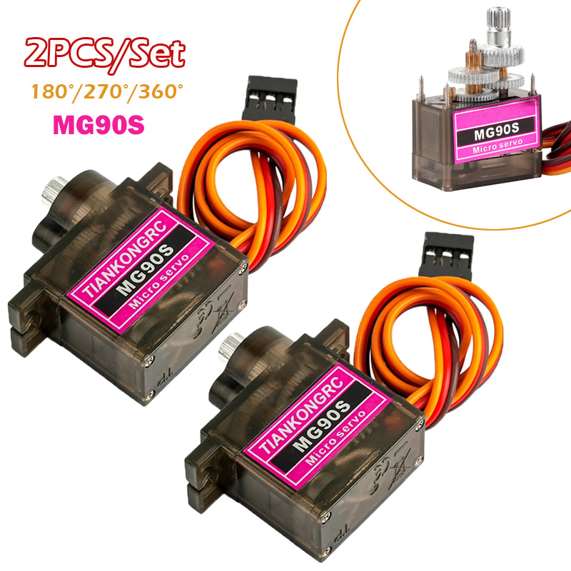 2PCS MG90S Full Metal Gear Mic – обзор и цена Rc Drone Uav