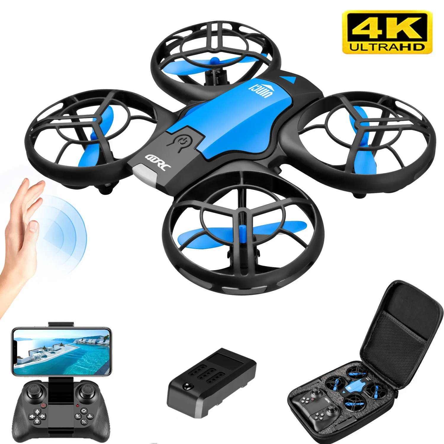 V8 New Mini Drone 4k professio – обзор и цена Rc Drone Uav