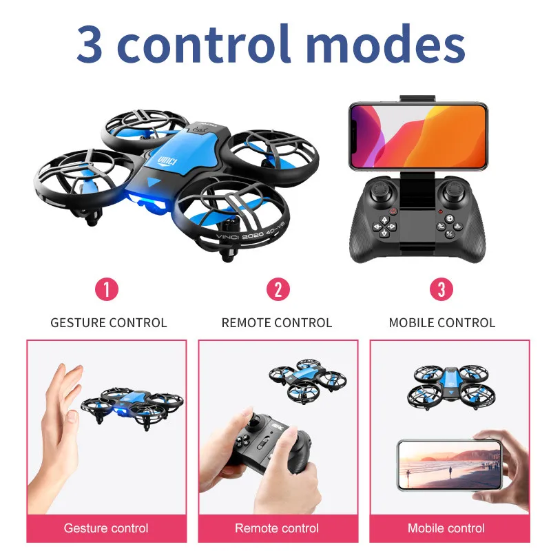V8 New Mini Drone 4k professio – обзор и цена Rc Drone Uav