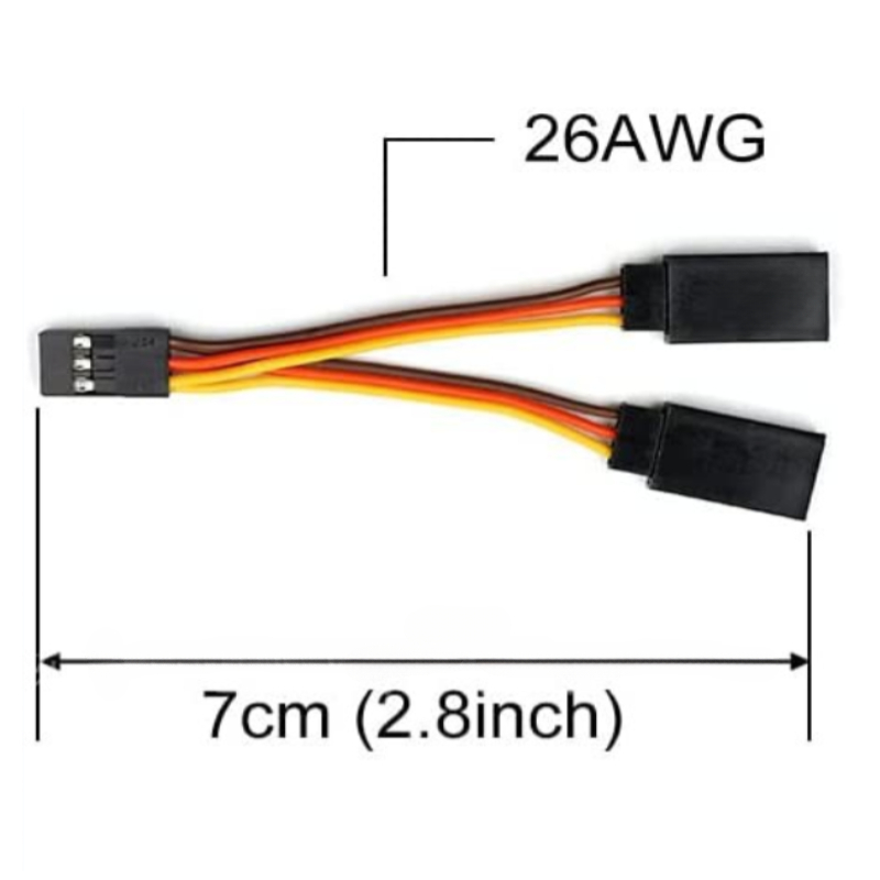 5cm 26AWG 30 cores Servo Split – обзор и цена Drone Rc Harness