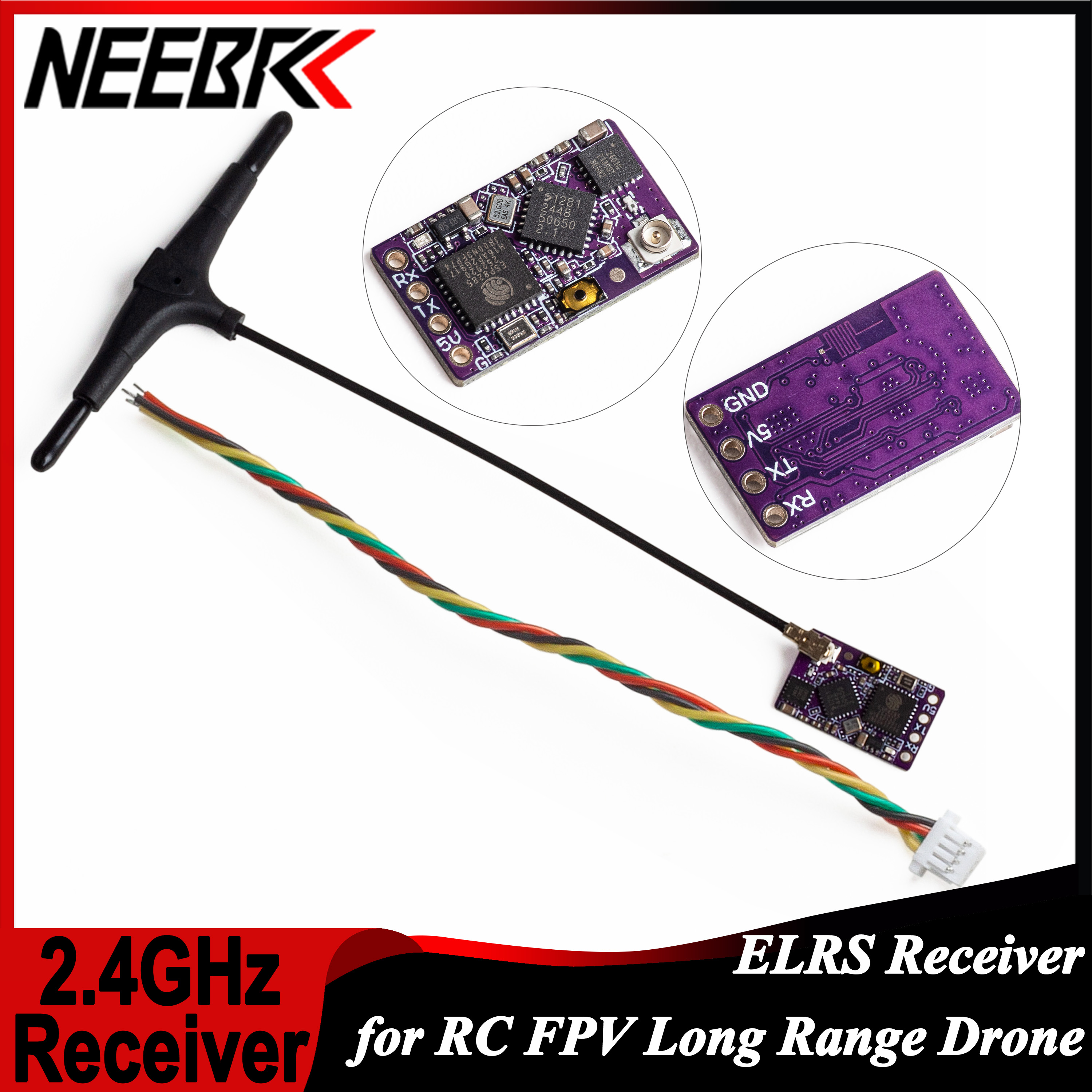 1/2/5/10PCS ELRS 2.4GHz RX Lon – обзор и цена Drone Rc Diy