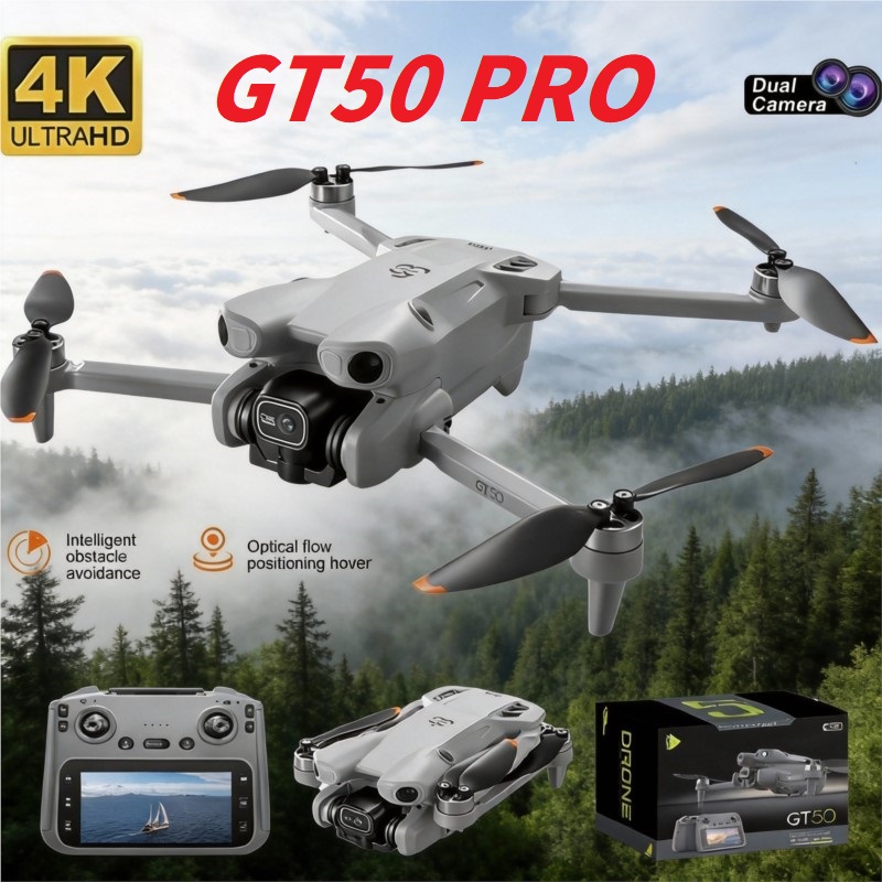 GT50 PRO Drone Professional 4K – обзор и цена Drone Rc Gt50