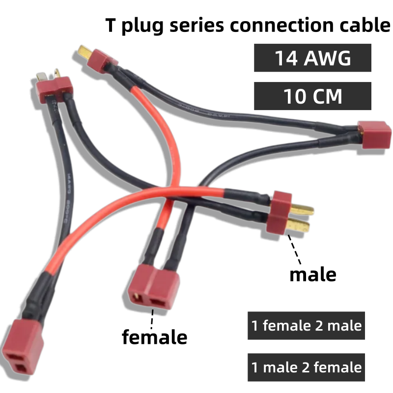 T Plug Series Y Harness Cable  – обзор и цена Drone Rc Harness
