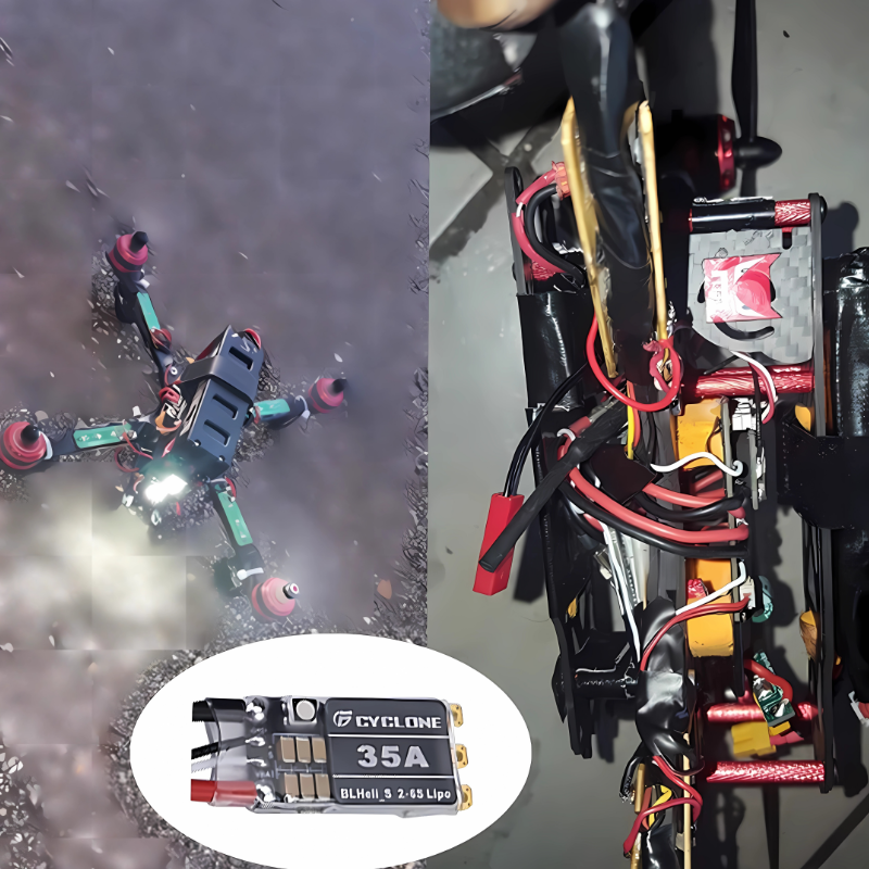 Cyclone 35A BLHeli_S ESC - Hig – обзор и цена Drone With Rc Controller