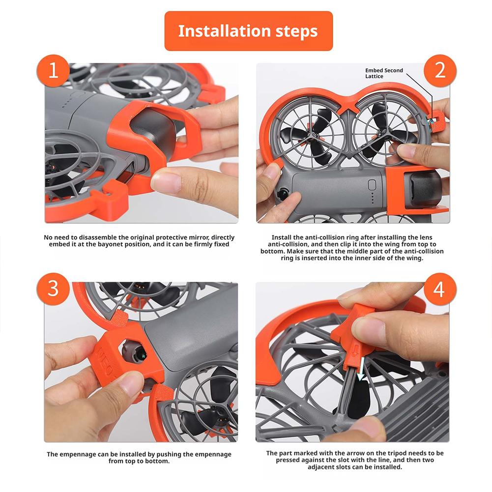 Blade Protection Cover Anti-Co – обзор и цена Drone Propeller Guards