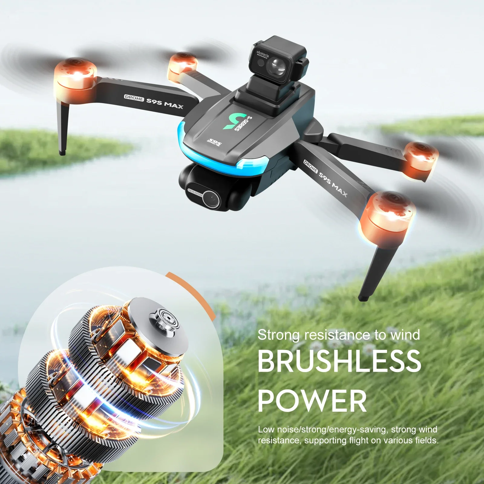 NEW S9S MAX MINI Drone 4K 2-Ax – обзор и цена Rc Drone Uav