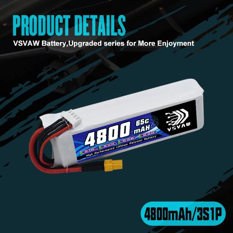 VSVAW 3S Lipo Battery for FPV  – обзор и цена Rc Drone Uav