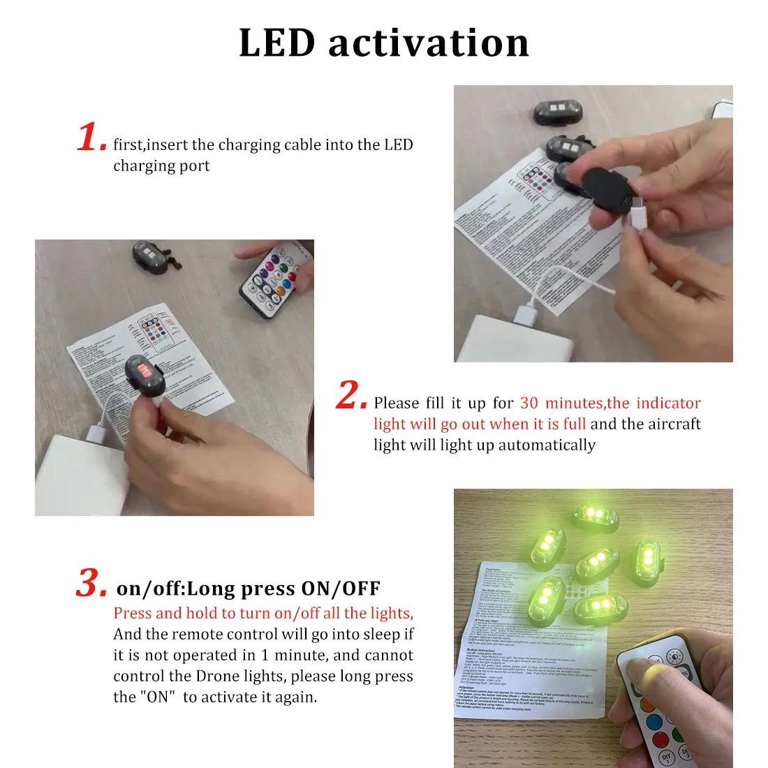 2/4/8Pcs Wireless Remote Contr – обзор и цена Drone Rc Signal