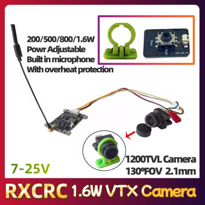 RXCRC 5.8G Module 48CH 1.6W VT – обзор и цена Drone With Rc Controller
