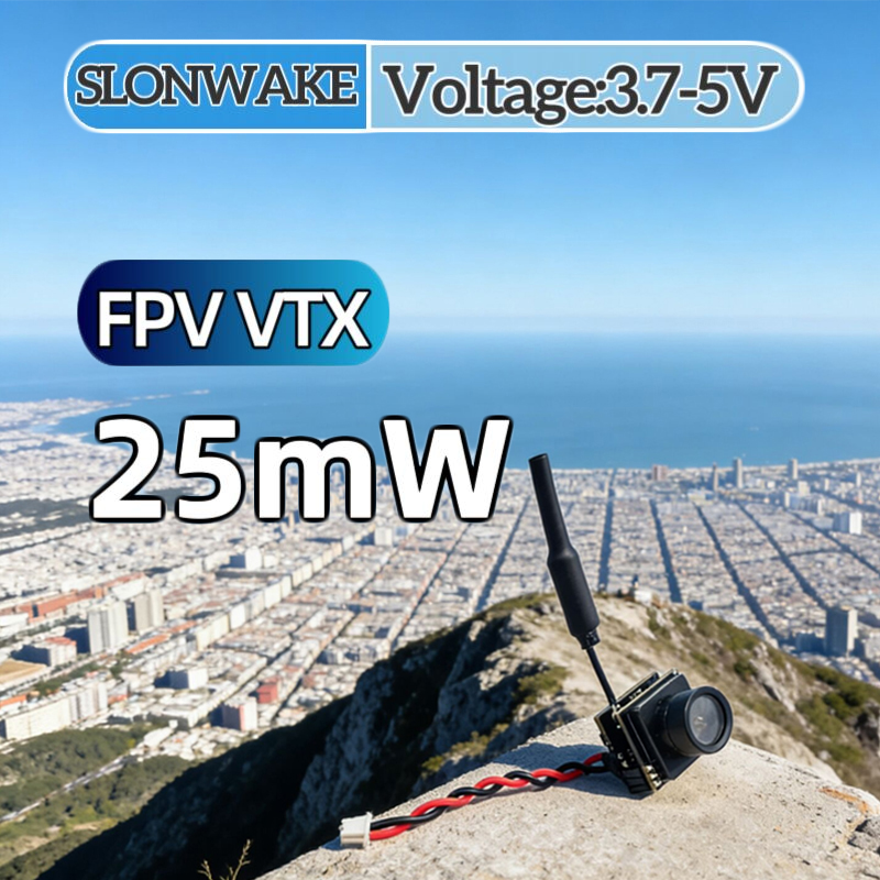 SLONWAKE FPV 25mW power simula – обзор и цена Drone Rc Receiver And Transmitter