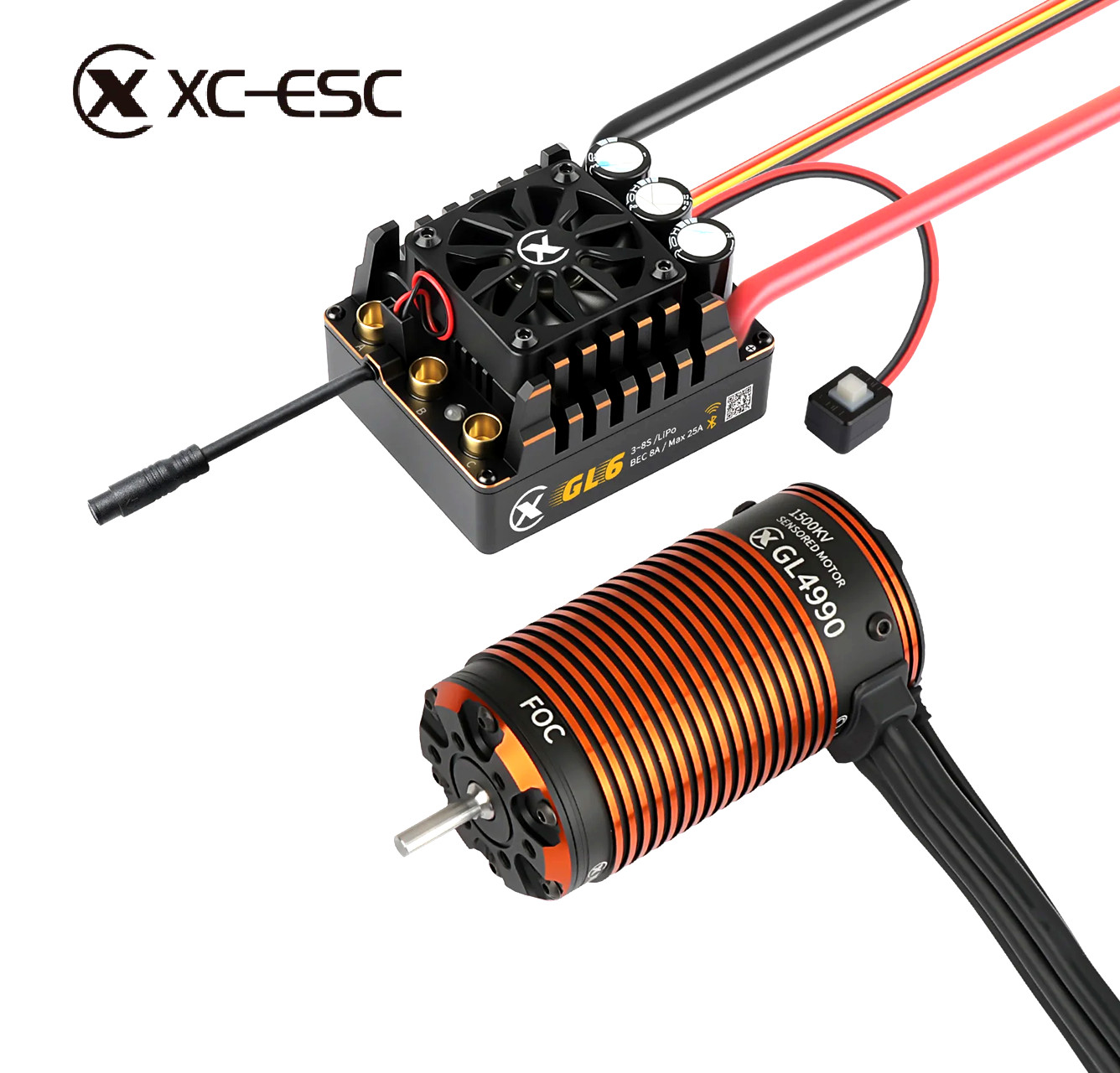 XC COMBO FOC CRAWLER BRUSHLESS – обзор и цена Esc 4In1 Brushless