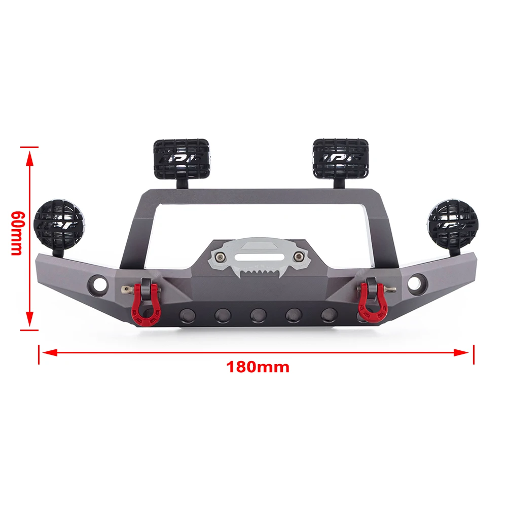 Metal Front Bumper with LED Li – обзор и цена Drone Rc Bolide