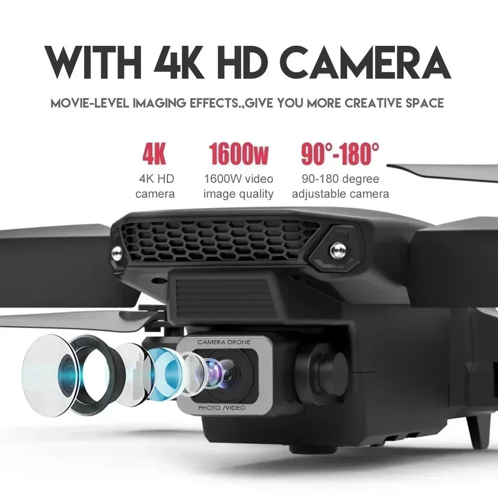 E88 Pro WIFI FPV Drone Wide An – обзор и цена Drone Rc Foldable