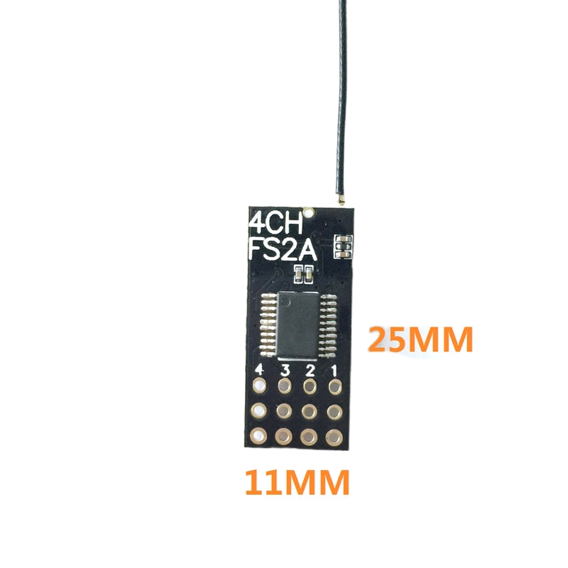 Flysky FS2A Mini Receiver 4CH  – обзор и цена Rc Drone Uav