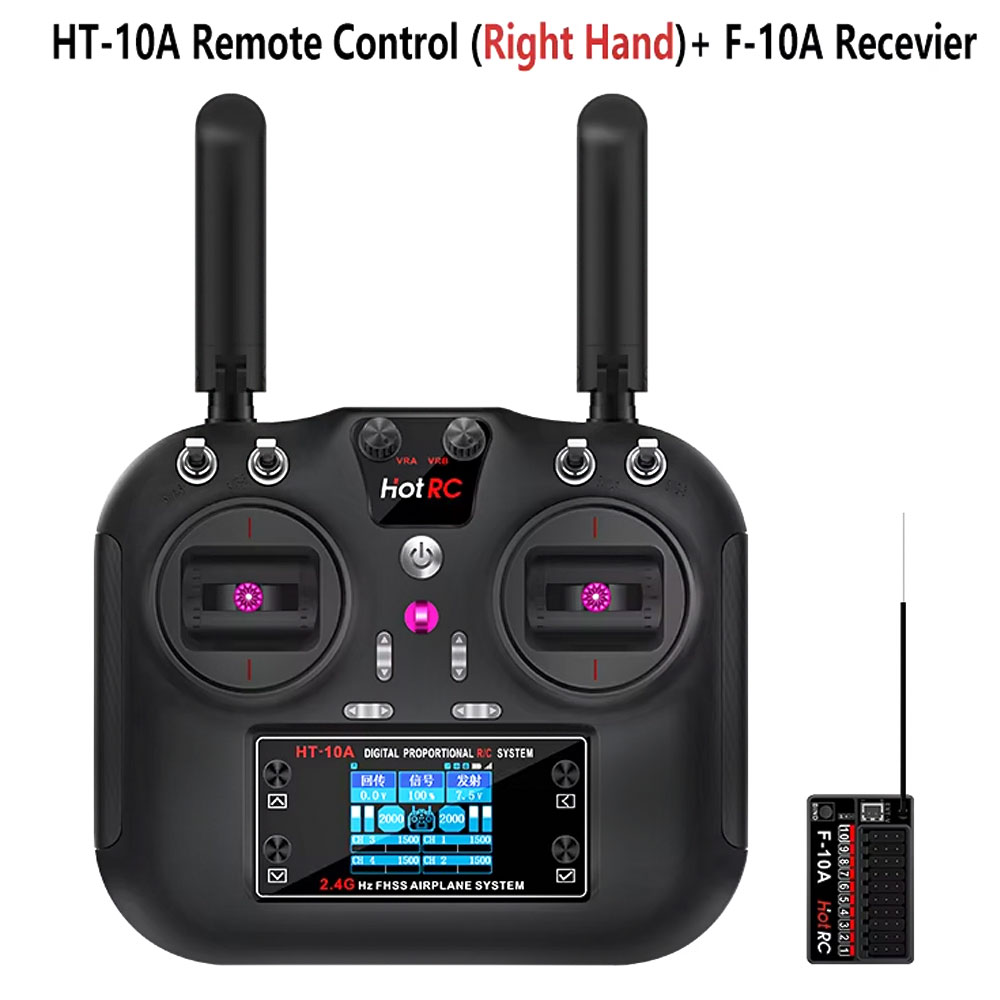 Hotrc HT-10A 2.4G 10CH Transmi – обзор и цена Drone Rc Receiver And Transmitter