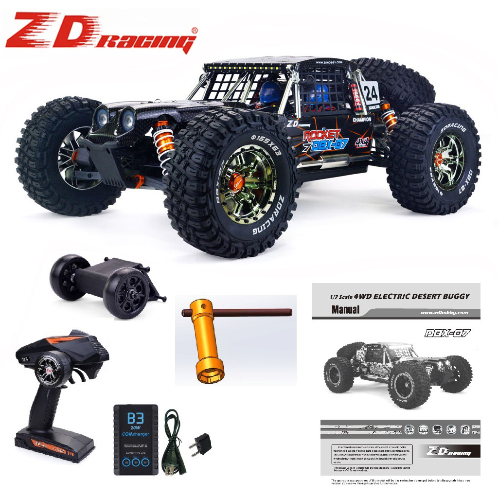 ZD Racing DBX-07 RC Car 1/7 2. – обзор и цена Esc 4In1 Brushless