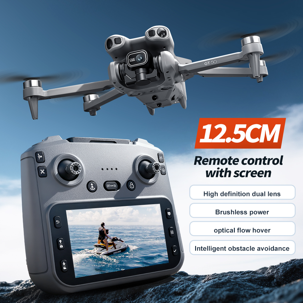 GT50 GPS Drone, 8K Dual Camera – обзор и цена Drone Rc Gt50