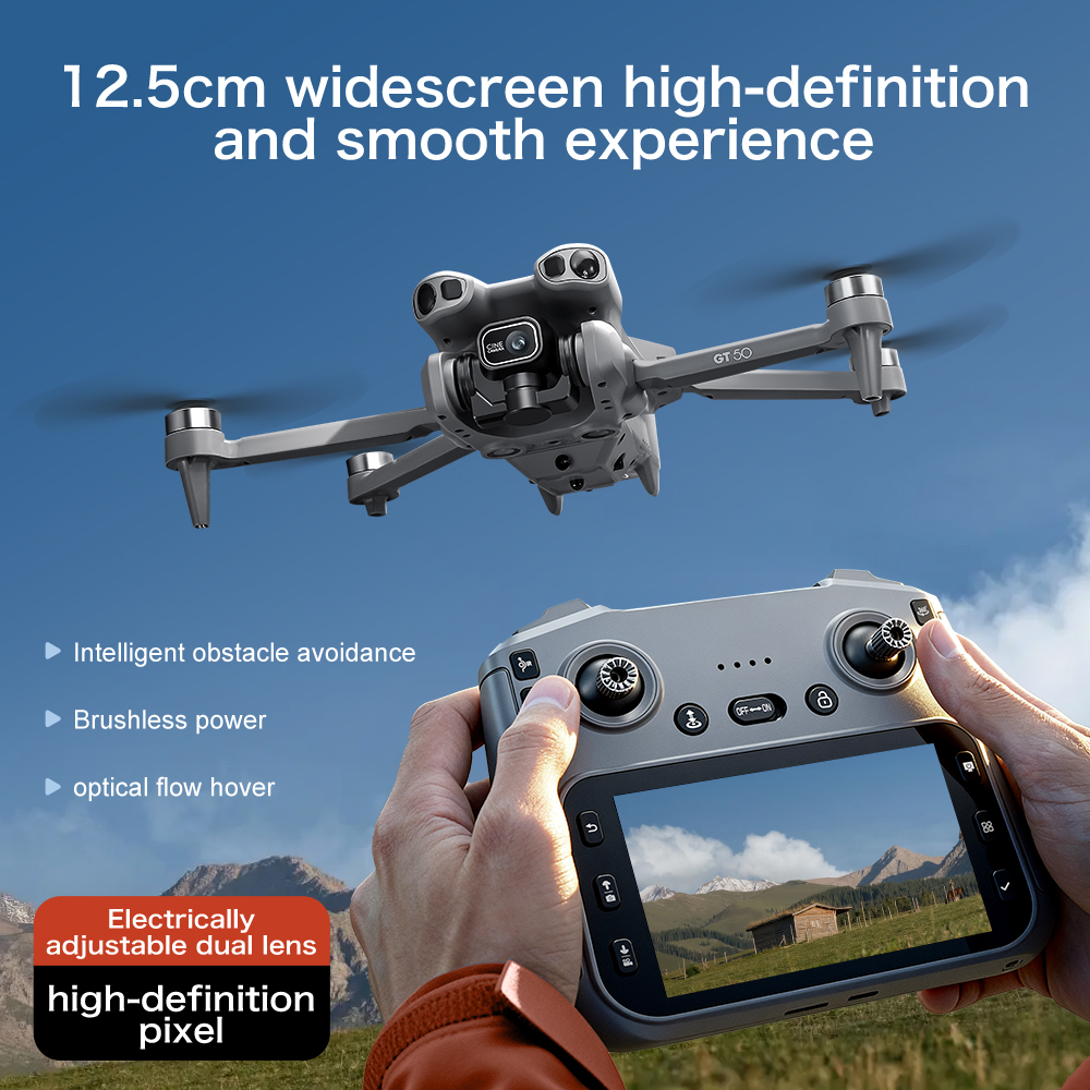 GT50 GPS Drone, 8K Dual Camera – обзор и цена Drone Rc Gt50