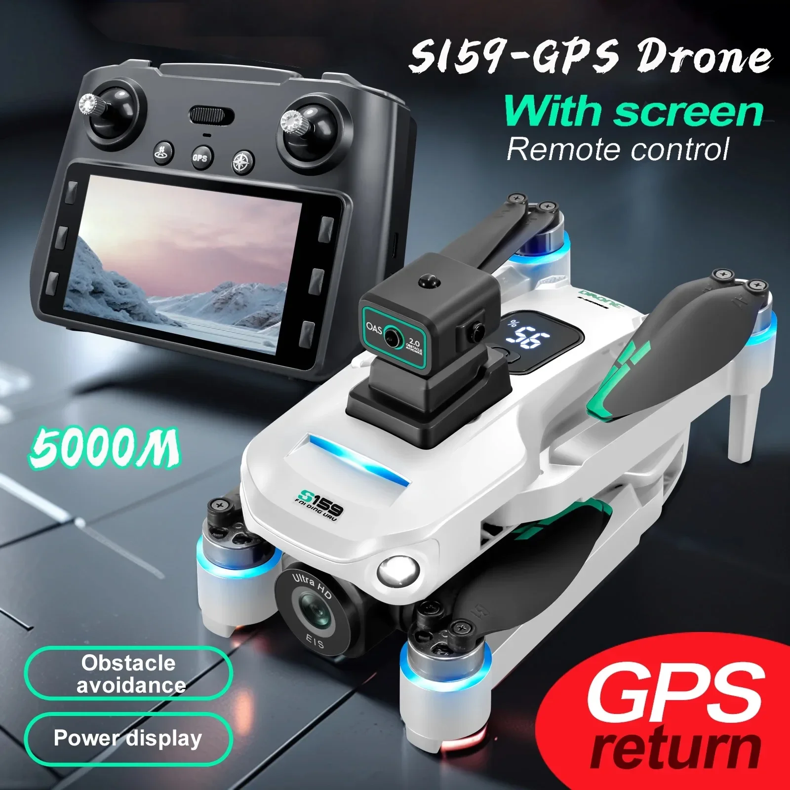 S159 GPS Rc Drone 5G Professio – обзор и цена Drone Rc Gps S159