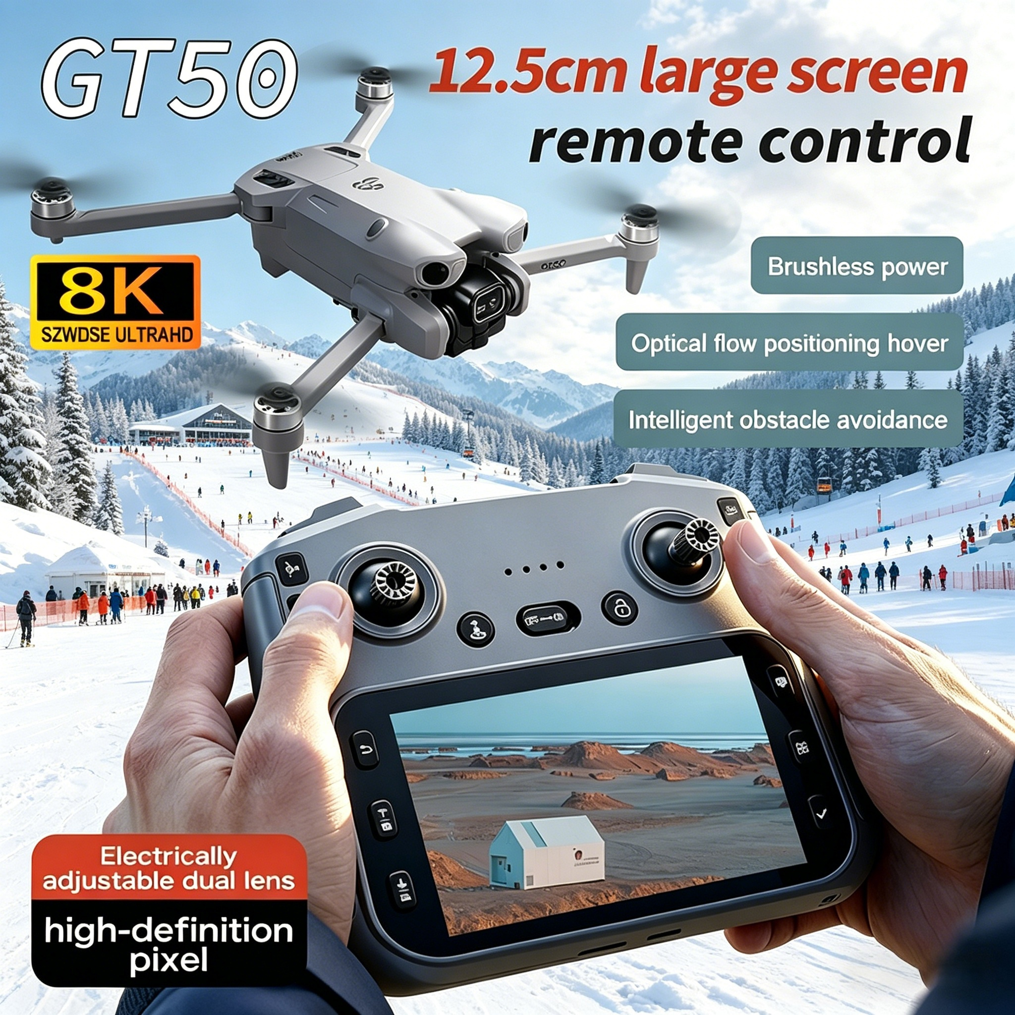 GT50 PRO MIni 5 pro RC Drone 8 – обзор и цена Drone Rc Gt50