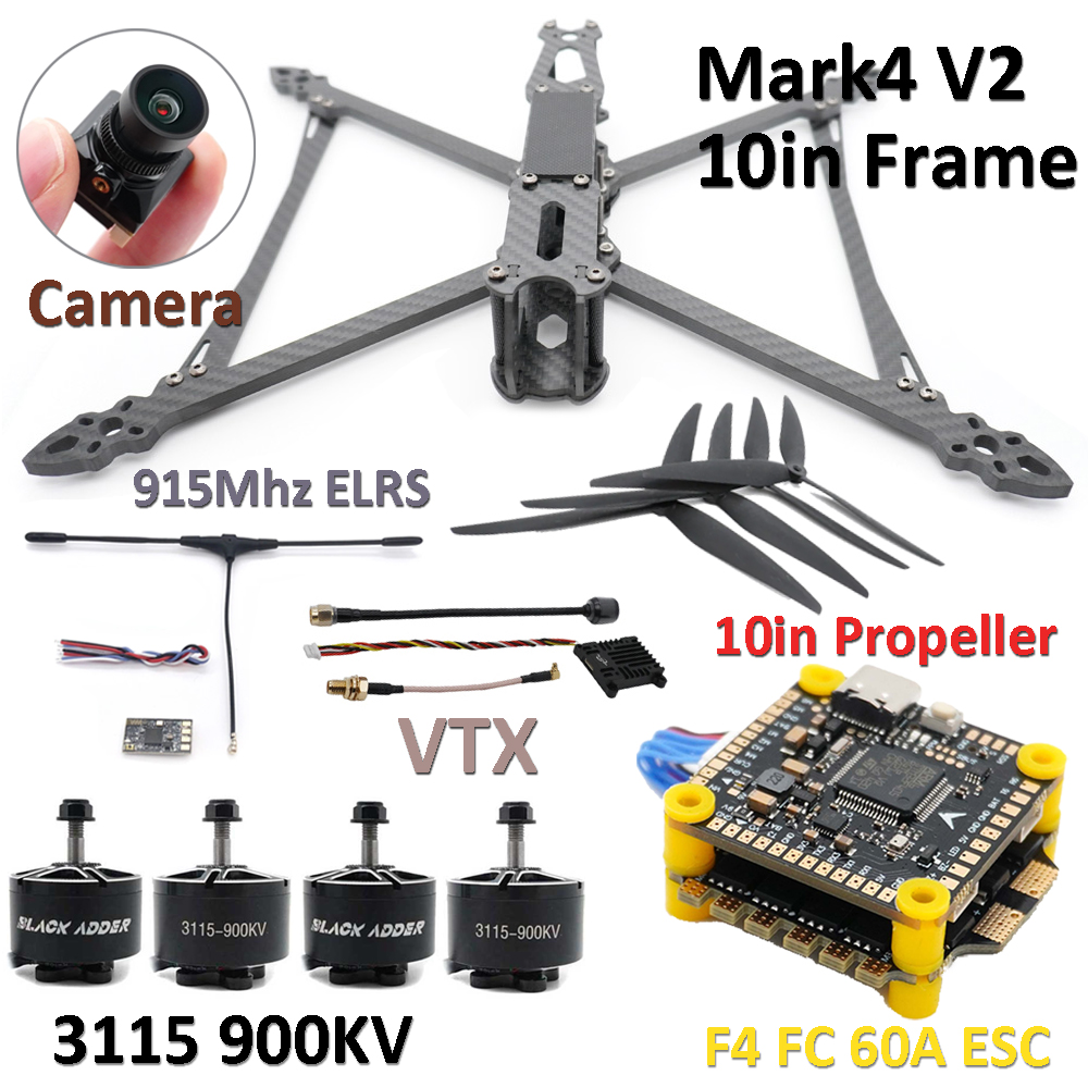 Mark4 V2 10in Frame Combo Set  – обзор и цена Esc 4In1 Brushless