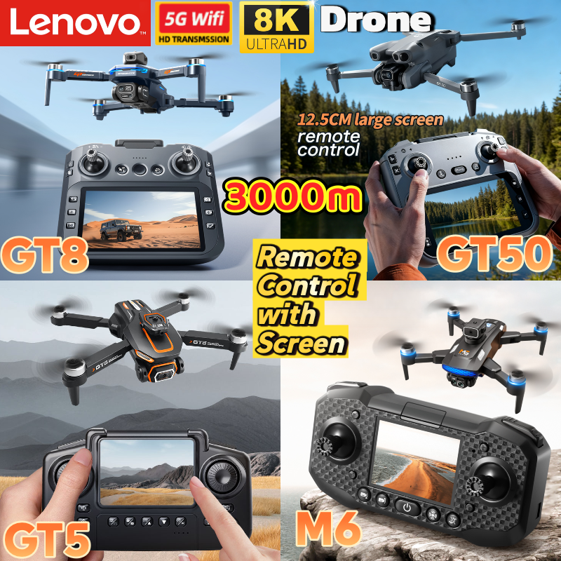 Lenovo Drone 8K Camera GT8 GT5 – обзор и цена Drone Rc Gt50