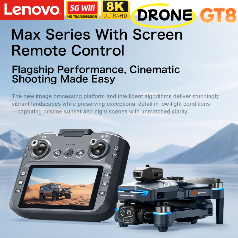 Lenovo Drone 8K Camera GT8 GT5 – обзор и цена Drone Rc Gt50