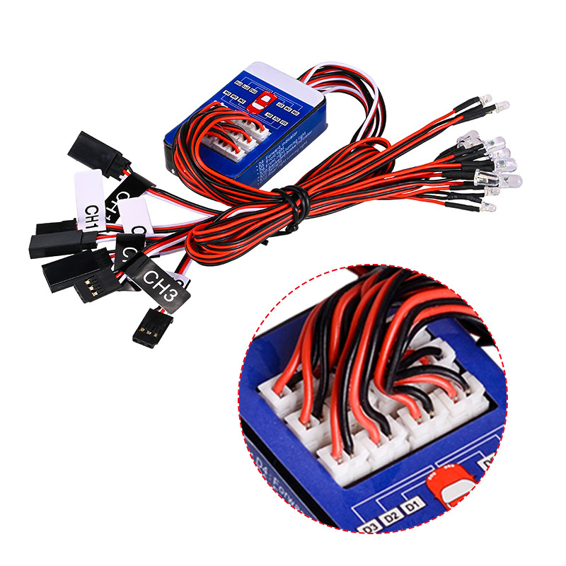 Rc 12 LED Lighting System Kit  – обзор и цена Drone Rc Bolide