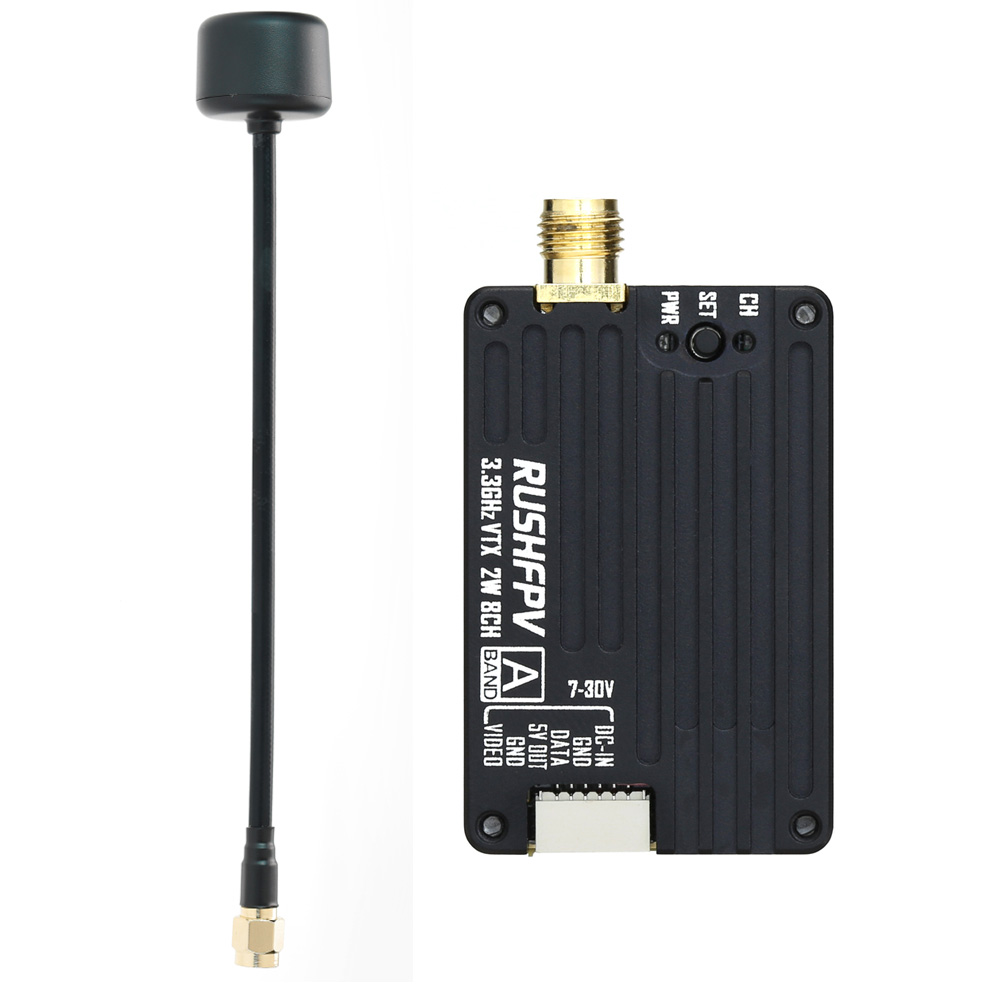RUSHFPV 3.3G 2W VTX Transmitte – обзор и цена Drone Rc Receiver And Transmitter