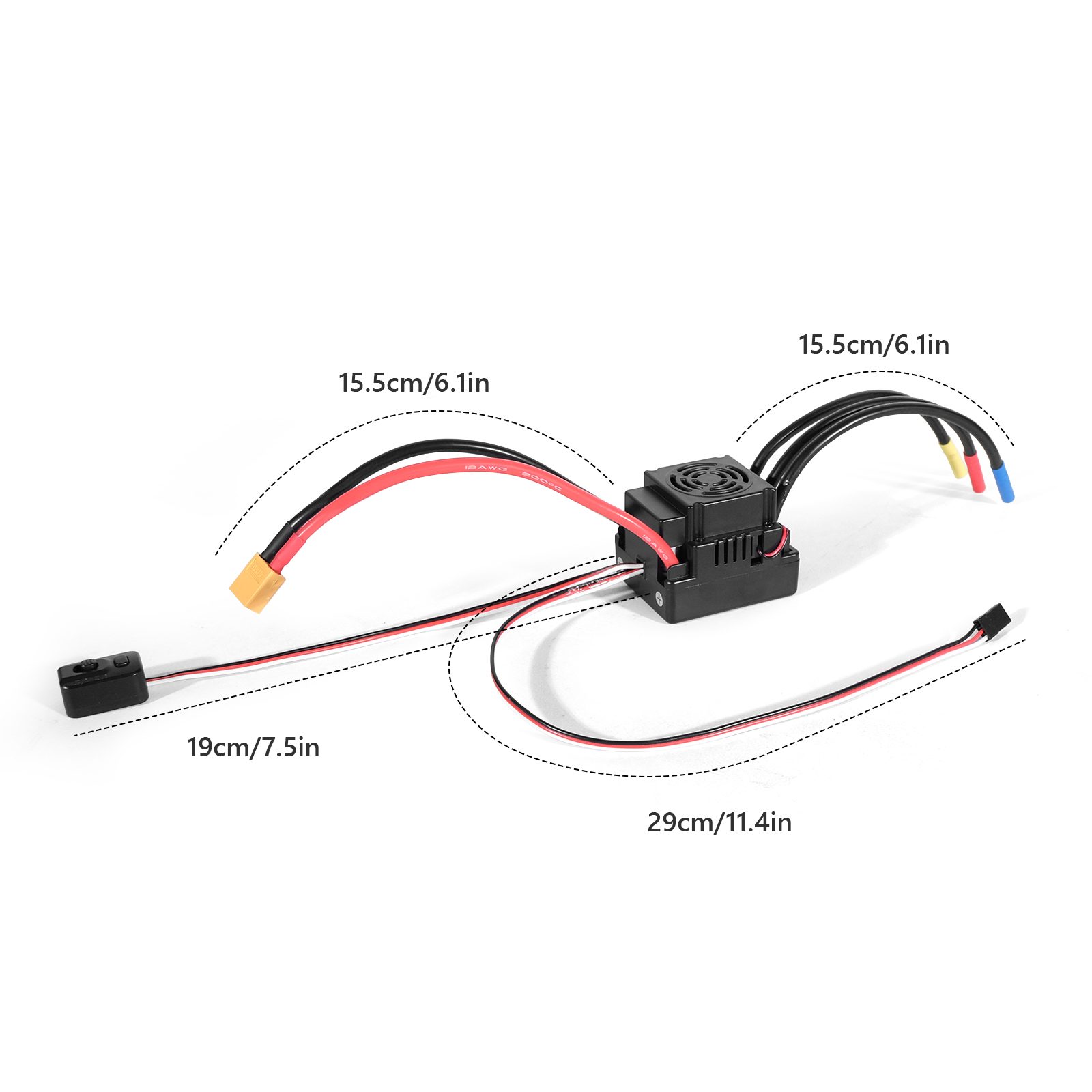 Upgrade Sensorless 60A 80A 120 – обзор и цена Esc 4In1 Brushless