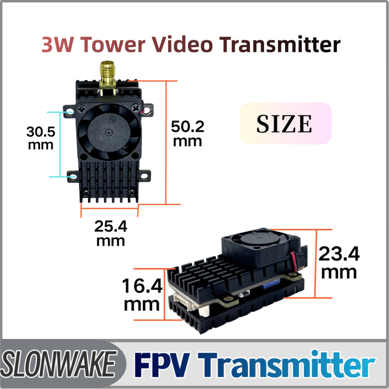 SLONWAKE 5.8G 3000mW Simulatio – обзор и цена Drone Rc Receiver And Transmitter