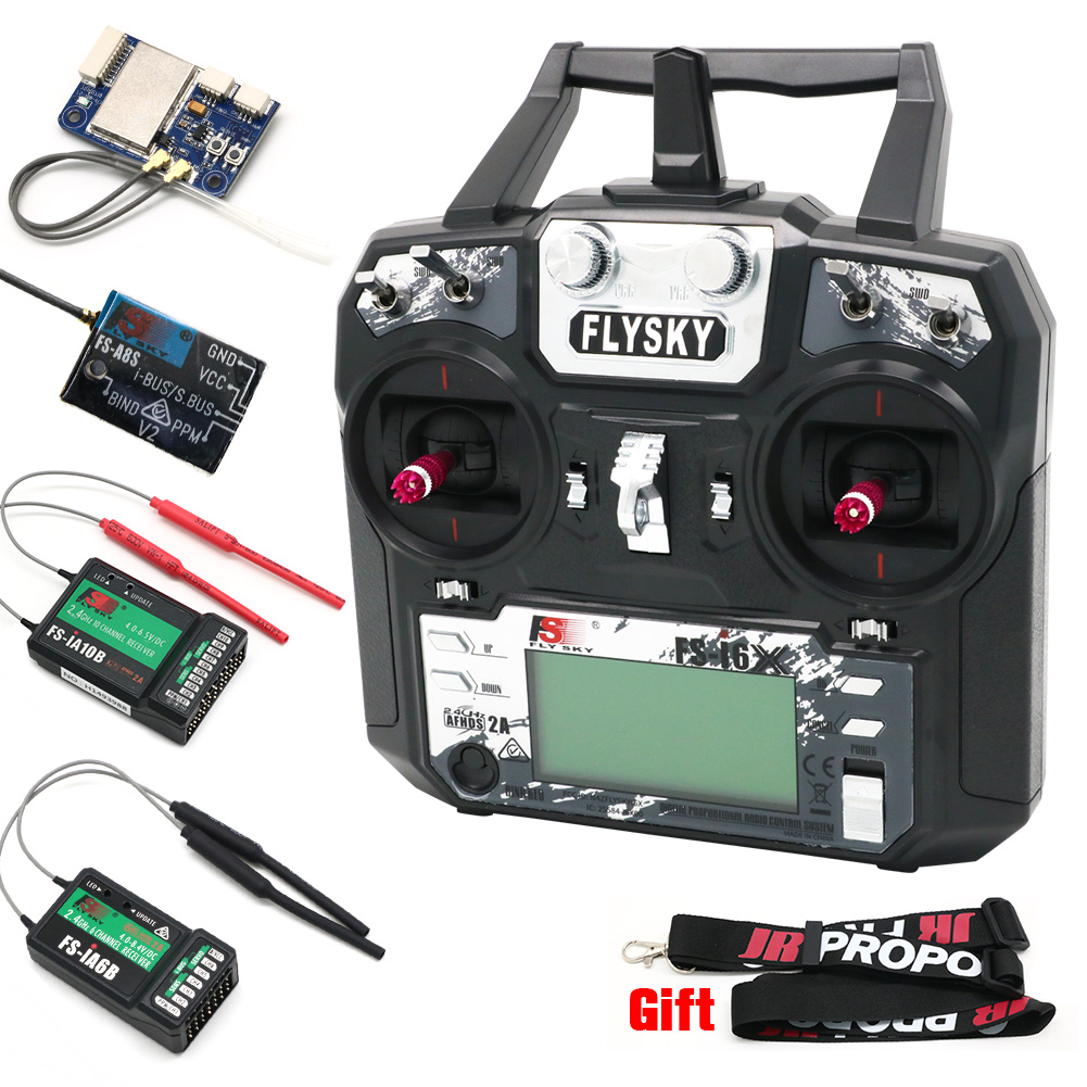 FLYSKY FS-i6X FS i6X 10CH 2.4G – обзор и цена Drone Rc Receiver And Transmitter