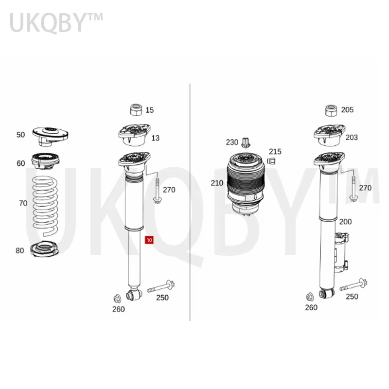 A2053207130 Suspension rod swi – обзор и цена Rc Suspension Arm