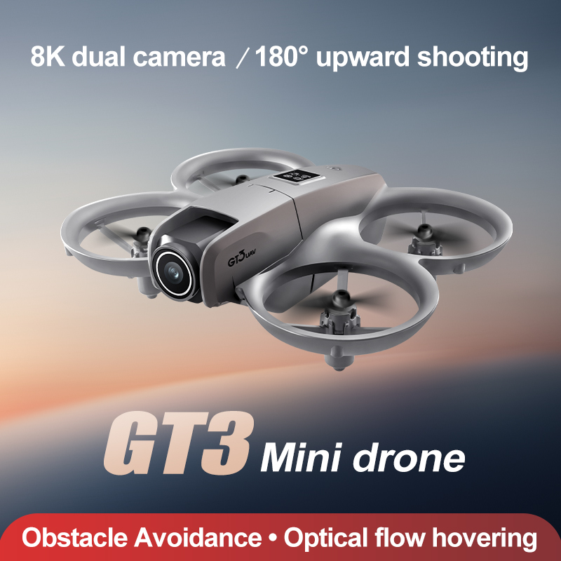 New GT3 Mini RC Drone 8K 5G Ae – обзор и цена Rc Drone Uav