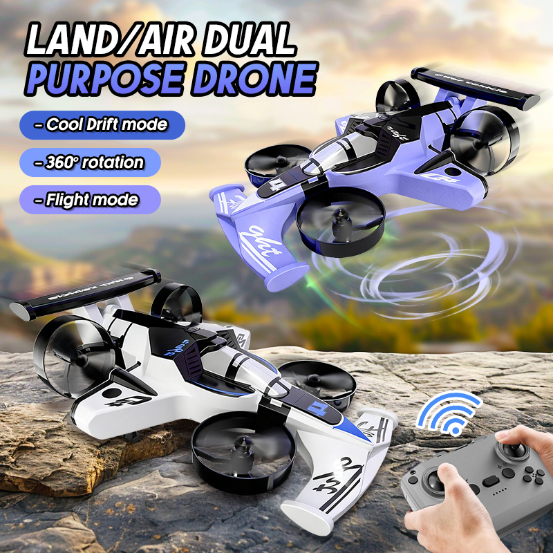 2in1 Mini Drone Air-Ground Fly – обзор и цена Rc Drone Uav