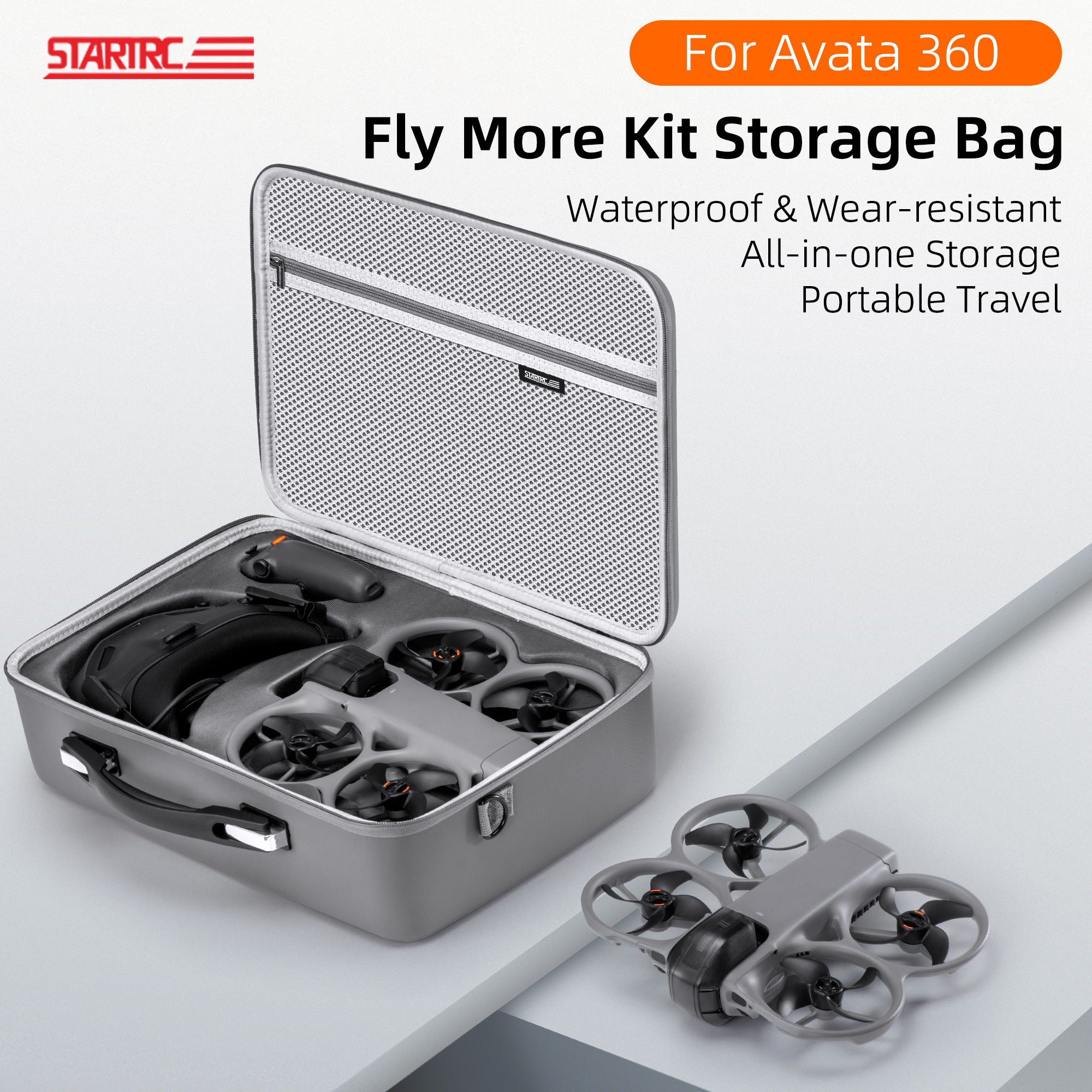 Carrying Case For DJI Avata 36 – обзор и цена Drone Motion Rc
