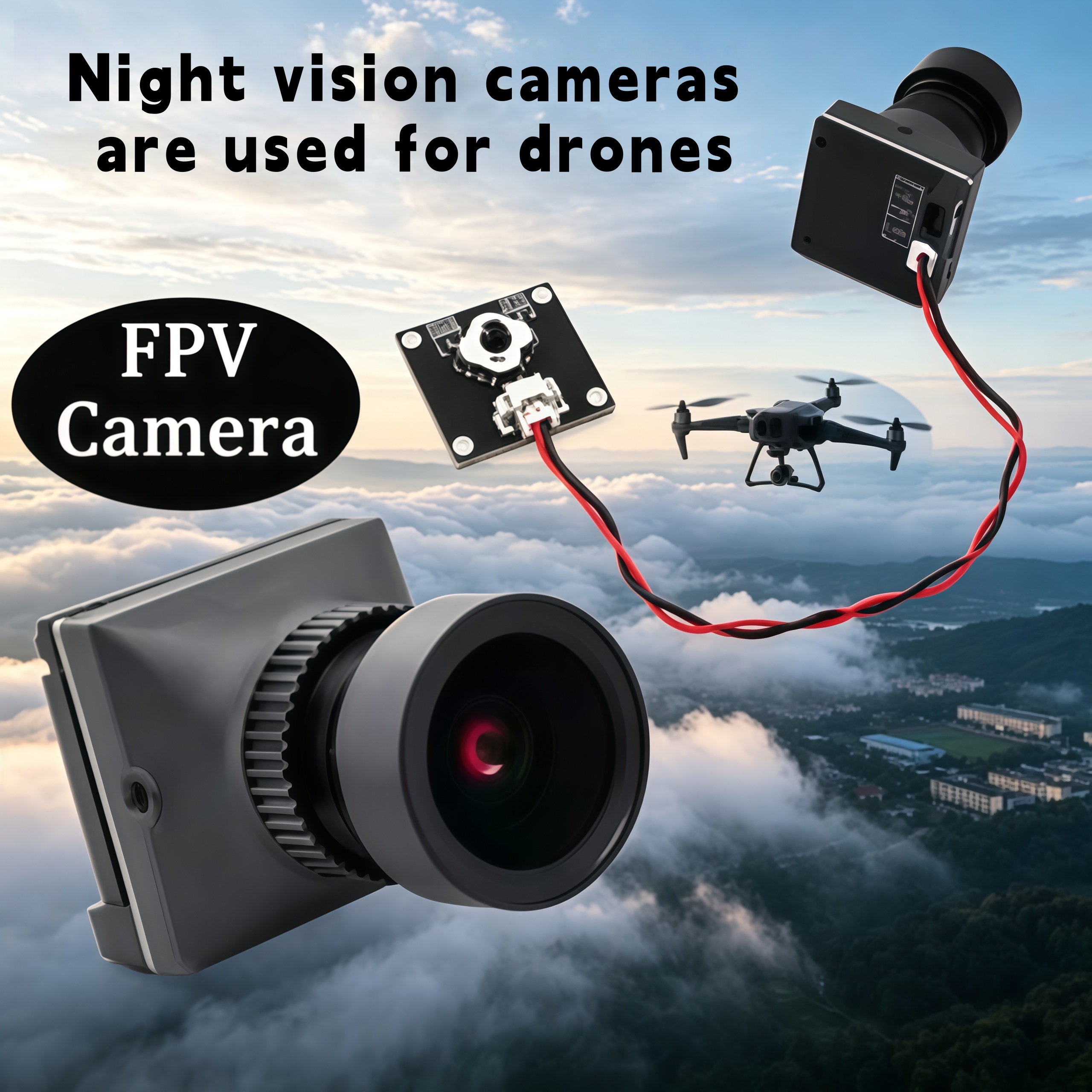 1500TVL HD CADDX Snail FPV Cam – обзор и цена Rc Drone Uav