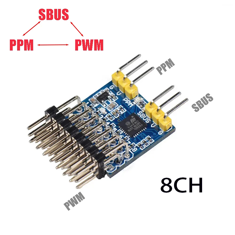 8CH PWM PPM SBUS Signal Conver – обзор и цена Drone Rc Signal