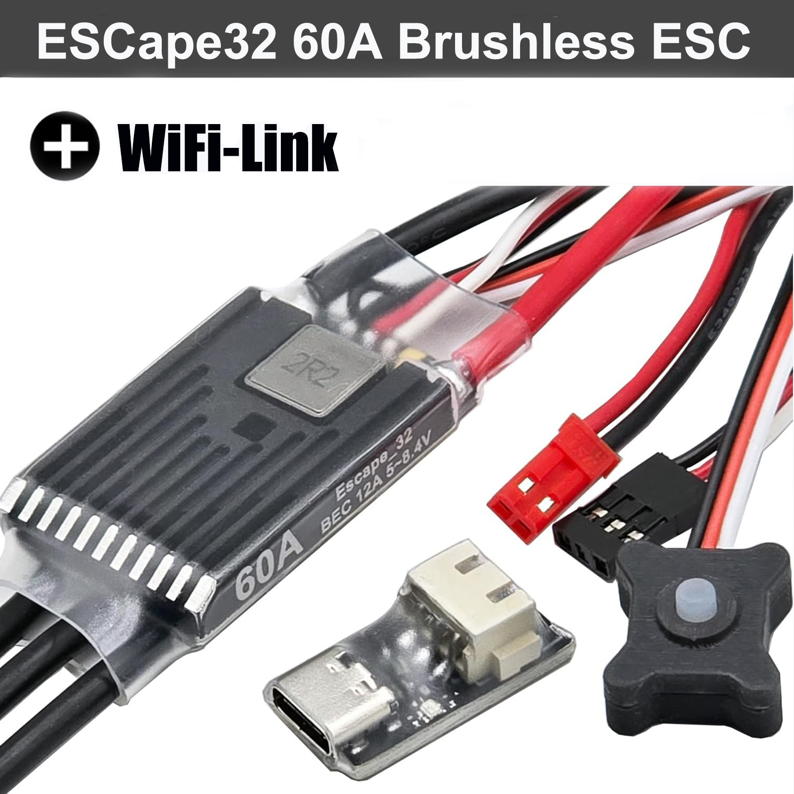 Ghost Brushless ESC 60A ESC wi – обзор и цена Esc 4In1 Brushless