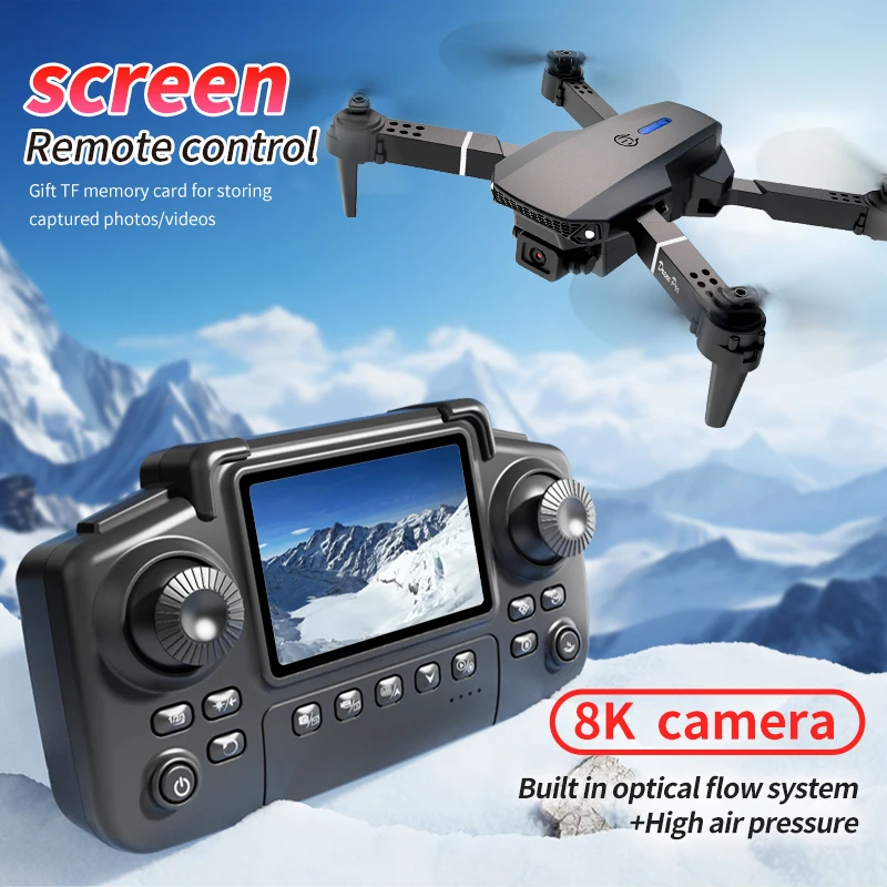 E88 PRO Drone with screen 4K H – обзор и цена Drone Rc Foldable